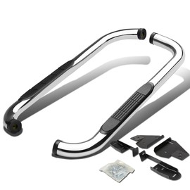 3" Chrome Polished Side Step Nerf Bar Running Board Replacement for Dodge Ram 1500 2500 3500 Standard Cab 2-Door 09-20