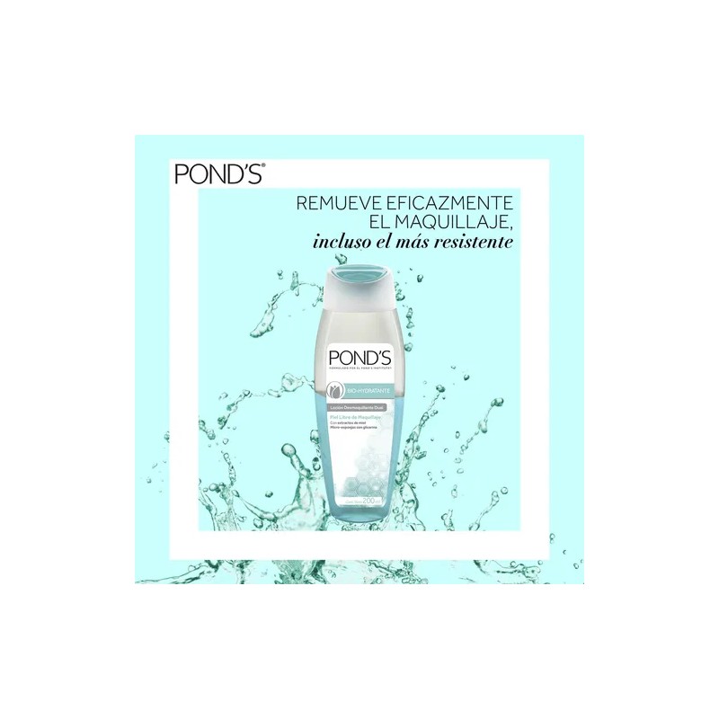 Pond’s Loción Desmaquillante Dual Bio-Hydratante 200 ml Piel Normal