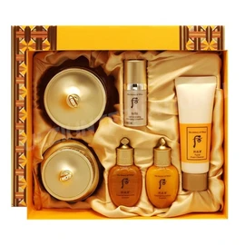 The Whoo Gongjinhyang Gi&Jin Cream Large Capacity Planning Set / 더후 공진향 기앤진 크림 대용량 기획세트