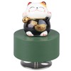 Music Box Round Shape Fortune Cat Style Pleasing Melody Exquisite