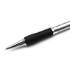 Pentel Sterling Elite Retractable Ballpoint Pen - Brushed Metal Stainless