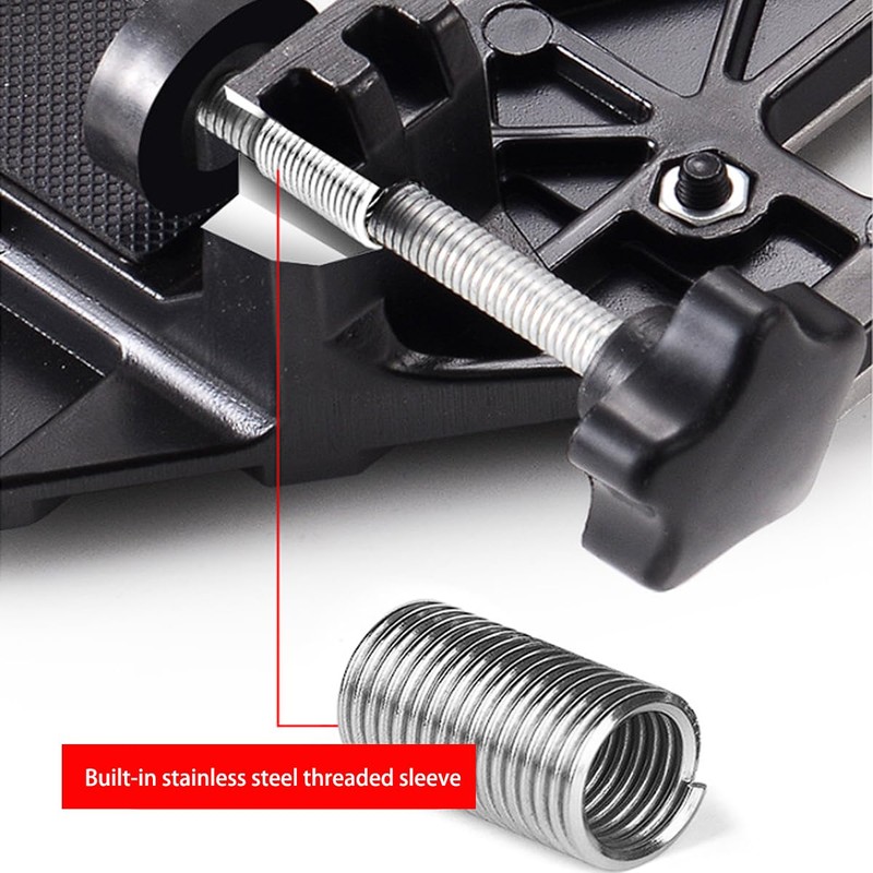 Door Hinge Jig,Aluminum Alloy Drill Guide Flat Hinge Slide Hinge