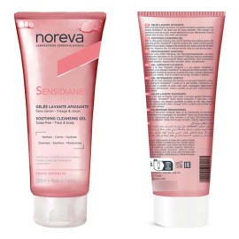 Gel Limpiador Noreva Sencidiane Piel Sensible Rosácea 200ml