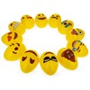 BestPysanky Set of 12 Facial Expressions Plastic Easter Eggs 2.25