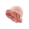 Sterntaler Girls' Muslin Printed Polka Dot Hat, Matt Pink, 51