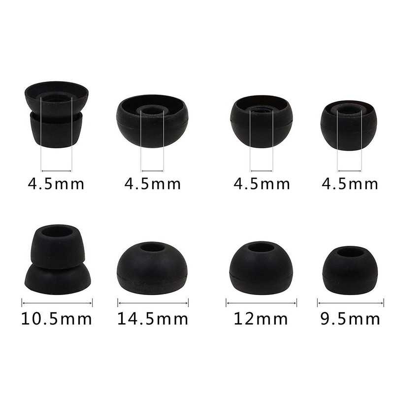 Zotech Replacement Earpads Eartips Earbuds Ear Hooks for Beats Flex