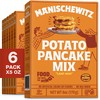 Manischewitz Potato Pancake Mix 6oz (6 Pack) Gluten Free, No