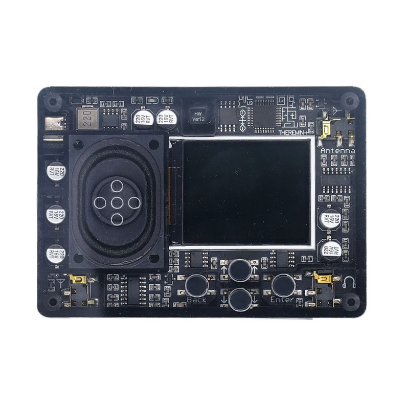 Theremin Kit Electronic Innovative Mini Musical Instrument Gift with Screen