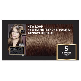 L'Oréal Paris Préférence Permanent Hair Colour - 5 Palma (Intense, Fade-Defying Colour)