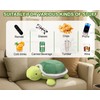 Couch Cup Holder Pillow Tray & Caddy,Headrest and Giant Turtle
