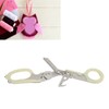 Emergency Response Shears Stainless Steel Luminous Multifunctional Foldable Scissors Pliers