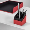 Rössler Soho Desk Top Pencil - Tidy Red