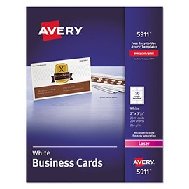 Avery 5911 Business Card Blanks