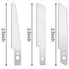 HUBEST Mini Hand Saw Model Craft Tools with 12 Pieces