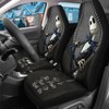 GENANY Horror Nightmare Skellington 2 Front Car Seat Covers for