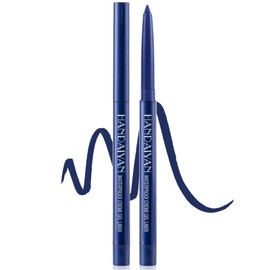 CoteMara Eyeliner Pencil Quick-Drying Eye Liner Pencils Long-Lasting Multi-Use Water-proof colored eyeliners Pigmented Eye Liner Pen (Dark Blue)