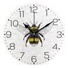 Moyyo Bee Wall Clock Silent Non Ticking Wall Clock Vintage