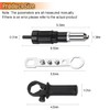 GAOLAOSY Pop Rivet Gun Adapter Kit, Cordless Electric Power Drill