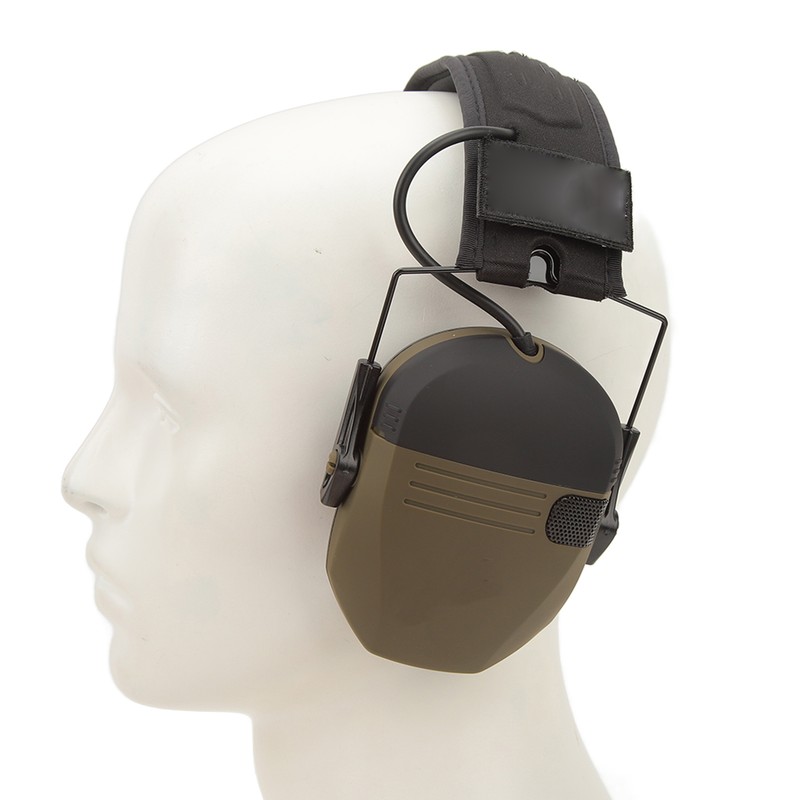 Noise Reduction Earmuffs Soft Padding Foldable Ear Protection Earmuff for