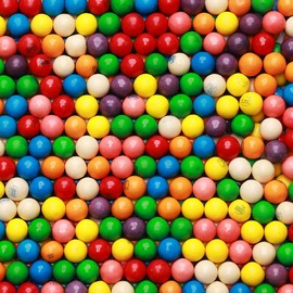 Gumballs for Gumball Machine – Mixed Fruit Flavored Chewing Gum 15 OZ - 0.76” Gumballs – Nostalgic Bubble Gum for Party Favors, Easter Baskets, Candy Bar & Sweet Treats