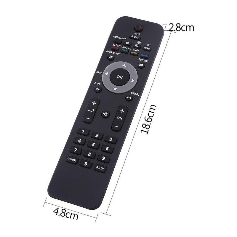 Universal Remote Control Replacement for Smart TV 242254901868, 4K TV