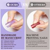 Press On Nails Medium - French Supremely Fit & Natural