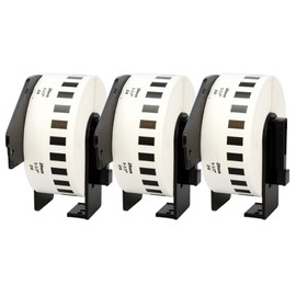 3 Compatible Rolls DK22210 DK-22210 29mm x 30.48m Continuous Address Labels for P-Touch QL-500 QL-550 QL-560 QL-570 QL-700 QL-720NW QL-800 QL-810W QL-820NWB QL-1050 QL-1060N QL-1100 QL-1110NWB