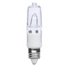 SATCO 4pk 75 Watt T4 Clear 1250L Mini Candelabra Base