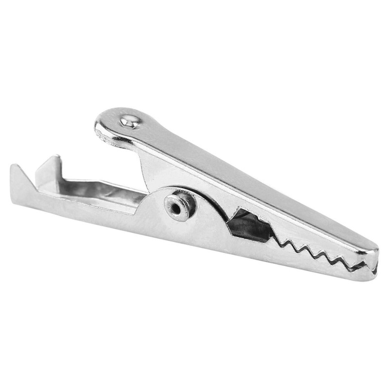 Akozon Crocodile Clips, 20pcs 35MM Metal Alligator Clip Crocodile Electrical