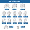 230 Pieces Flat Washers Set 304 Stainless Steel Washers Assortment