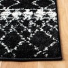 SAFAVIEH Tulum Collection Accent Rug - 4' x 6', Black