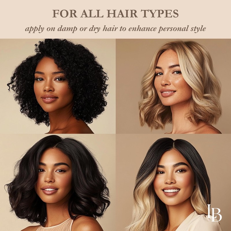 L'Brise Volume Soufflé Air-Activated Mousse – Lightweight, Non-Aerosol, Frizz-Free, Heat-Activated,