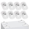 Pikabeast 8PCS Self Adhesive Casters Wheels Appliance Rollers Appliance Sliders