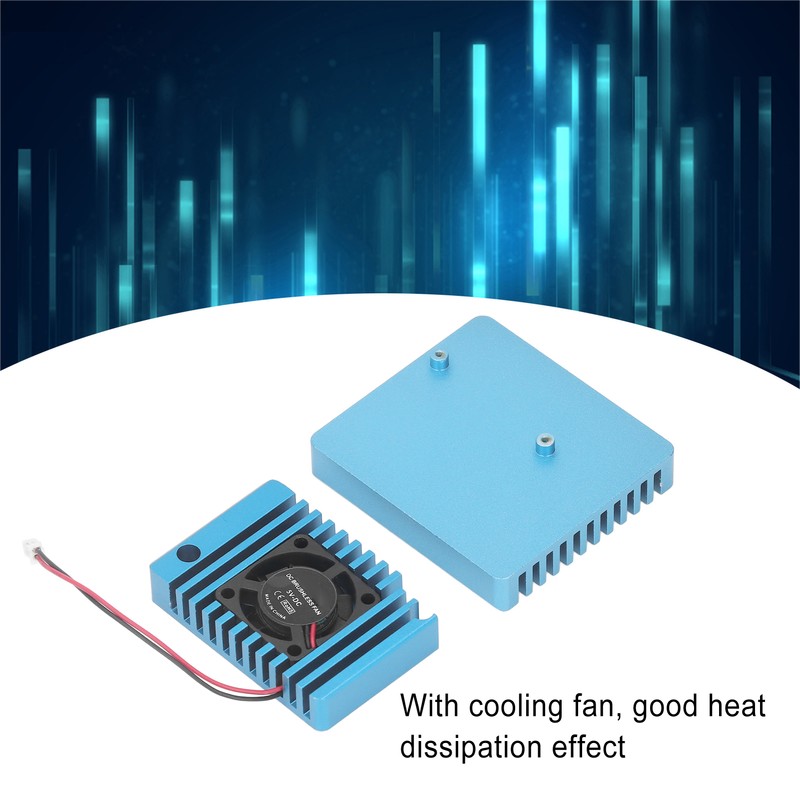 Router Cooling Shell Set Aluminum Alloy Heat Dissipation Enclosure Kit