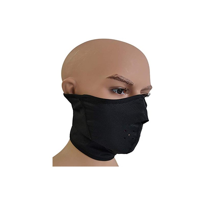 Windproof face mask, inner fleece, breathing holes, extremely lightweight -