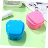 GLEAVI Holder Case Lid Box for Full Dentures Household Case
