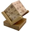 3D Wooden Sudoku Cube Puzzle and Game