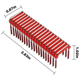 1" Insulated Cable Staple MNM1-600 for 12 Cable Stapler Gun (2448-20) - for to Wood Surfaces