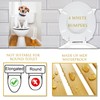 Elongated Toilet Seat Dog Jack Russel for Dog Lovers
