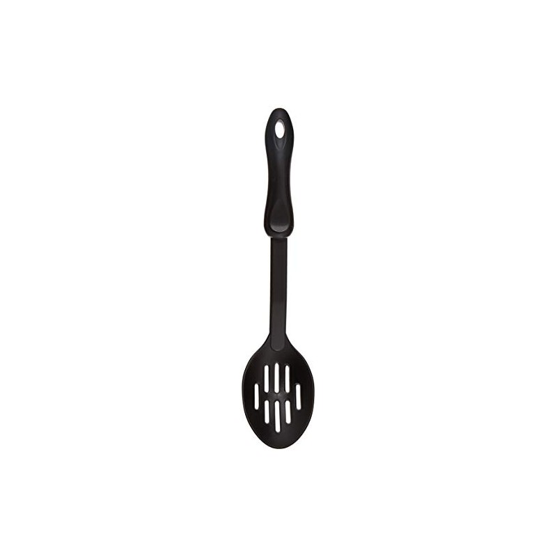 KitchenCraft KCNSSS Nylon Slotted Spoon, Non Stick Safe Plastic Kitchen