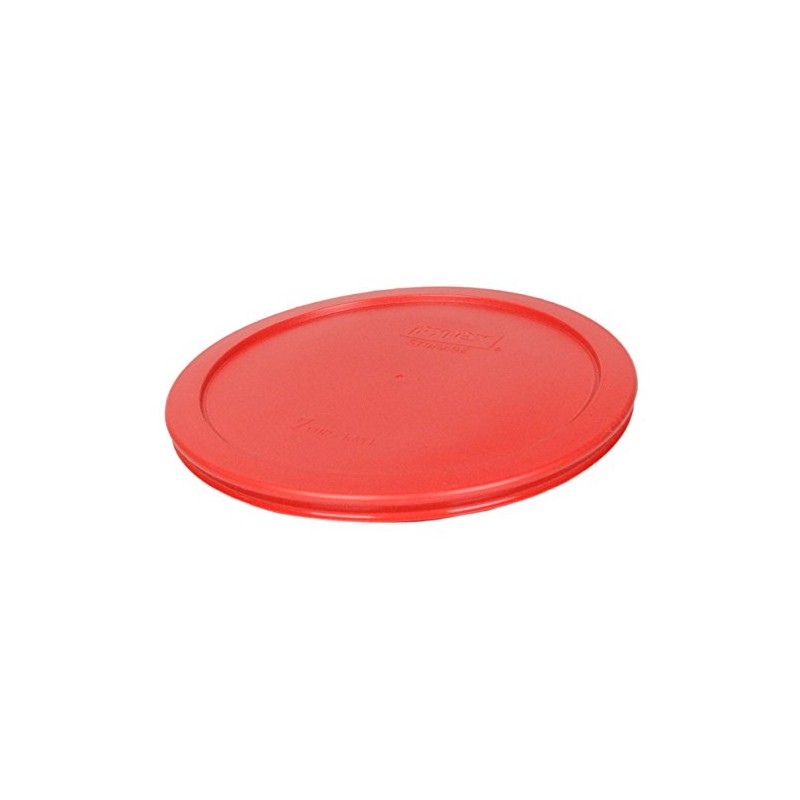Pyrex 7402-PC 6/7-Cup Red Food Storage Replacement Lids - 2