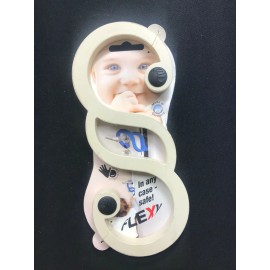 FLEXY 2 x IN ANY CASE-SAFE FLEXY Anti Slam Child Door Safety Finger Trap Stoppers NIP