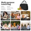 MEXS Insulated Lunch Bag for Women Men Large Reusable Lunch