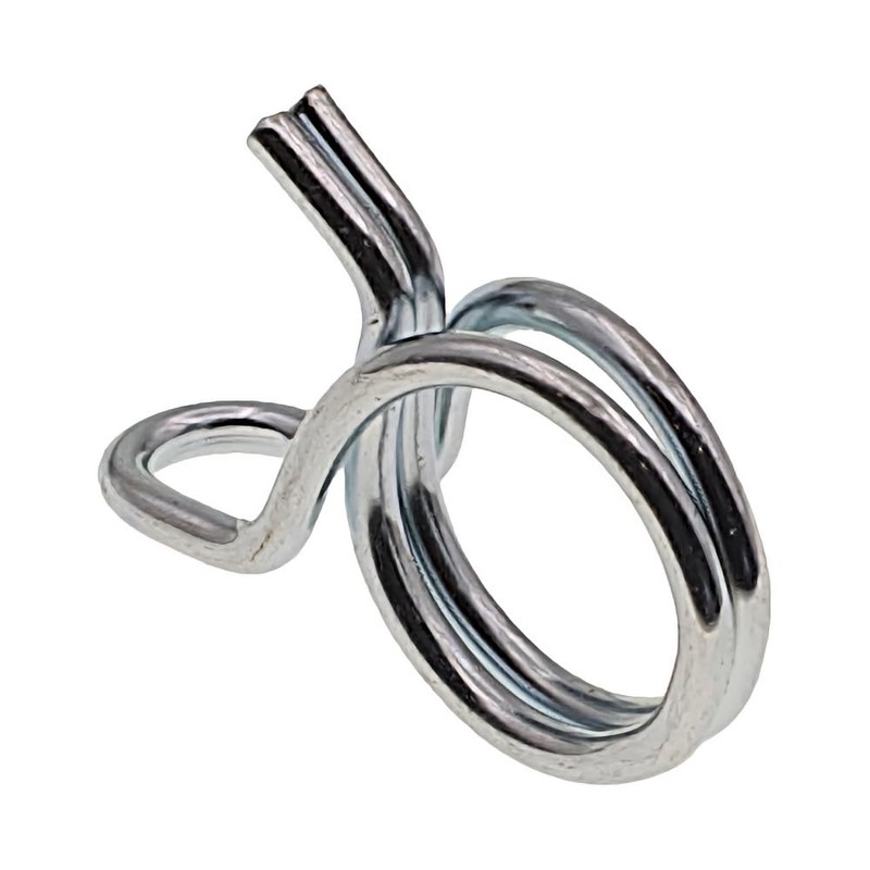 MacMaxe Double-Wire Hose Clamp, 9.8–10.4 mm | Single Clamp for