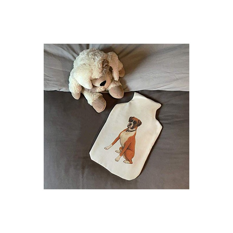 'Boxer Dog' Hot Water Bottle Cover (HW00008001)