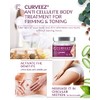 Curveez Bundle Gel anticelulitis adelgazante y envoltura corporal osmótica (gel)
