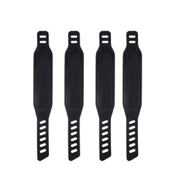 BDHI Pack of 4 Exercise Bike Pedal Straps High Performance Bicycle Pedal Straps Adjustable Pedal Straps Fits Most Bicycle Pedals Exercise Bike for Home or Gym (H49-2)