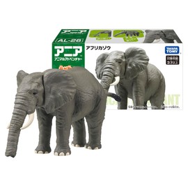 Takara Tomy Ania AL-26 African Elephant Animal Dinosaur Toy for Ages 3+