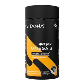 Omega 3 | Aceite De Salmón Noruego Premium Ultra Concentrado | 600 mg EPA y 400 Mg DHA | Alta Pureza | Omega 3 Platinum | Vitaminas | 60 Cápsulas | Suministro para 1 mes