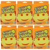 Scrub Daddy Modelo Fibra Paquete de 6 Pzas